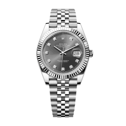Rolex Datejust Gray Diamond Dial Replica