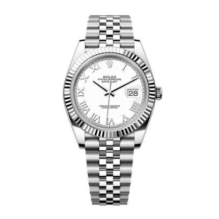 Rolex Datejust White Roman Dial Replica